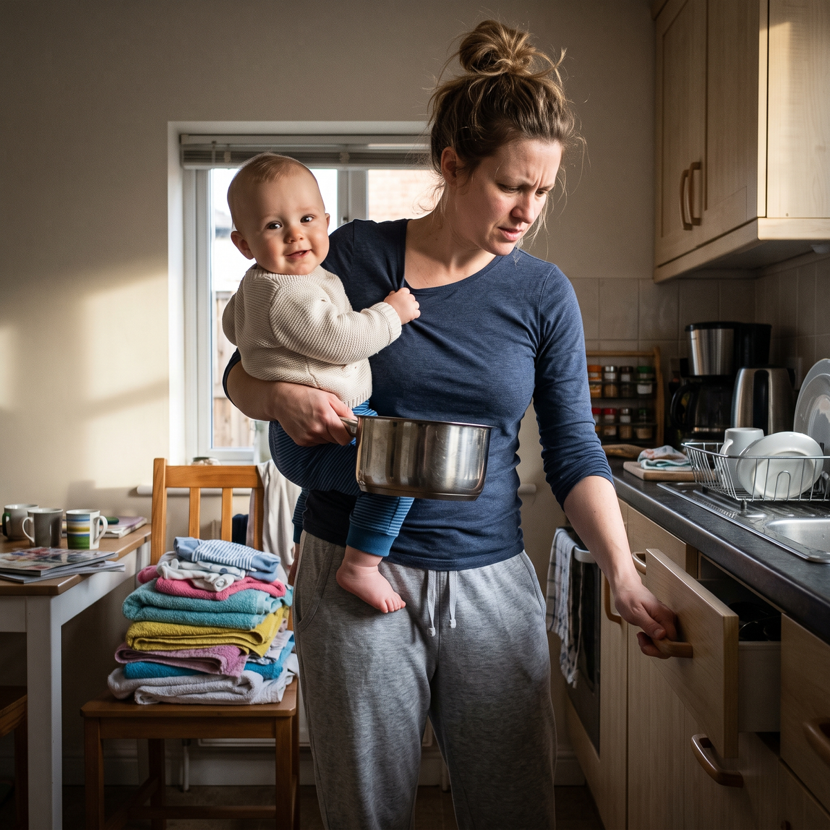 Hands-Free Ergonomic Baby Carrier