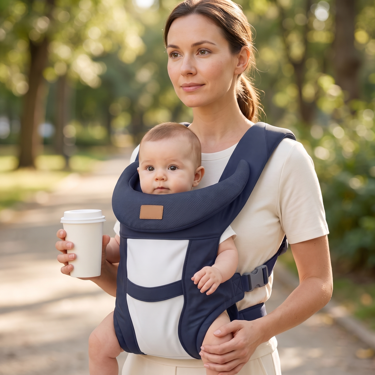 Hands-Free Ergonomic Baby Carrier